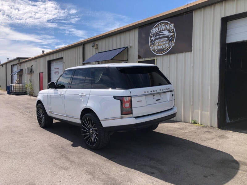 2015 Land Rover Range Rover Supercharged