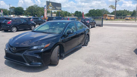 2021 Toyota Camry for sale at ROYAL AUTO MART in Tampa FL