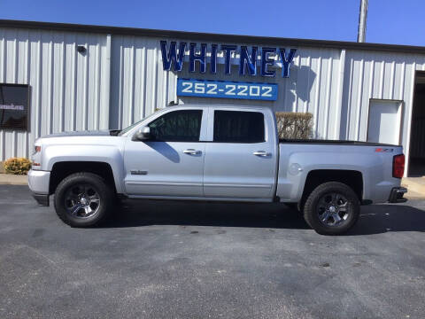 2017 Chevrolet Silverado 1500 for sale at Whitney Motor Company in Duncan OK
