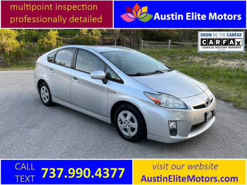 2010 Toyota Prius for sale at Austin Elite Motors in Austin TX