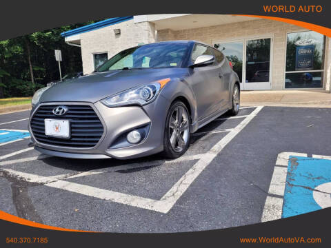 2013 Hyundai Veloster for sale at World Auto in Fredericksburg VA