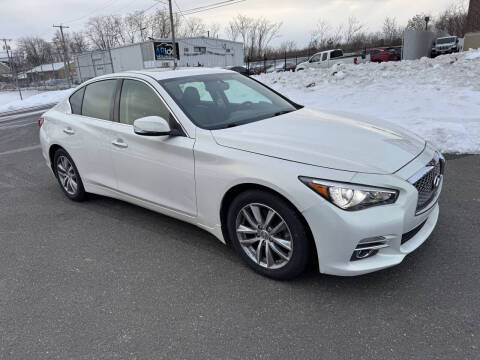 2015 Infiniti Q50 for sale at ARide Auto Sales LLC in New Britain CT