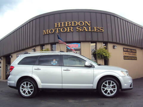 2012 Dodge Journey for sale at Hibdon Motor Sales in Clinton Township MI