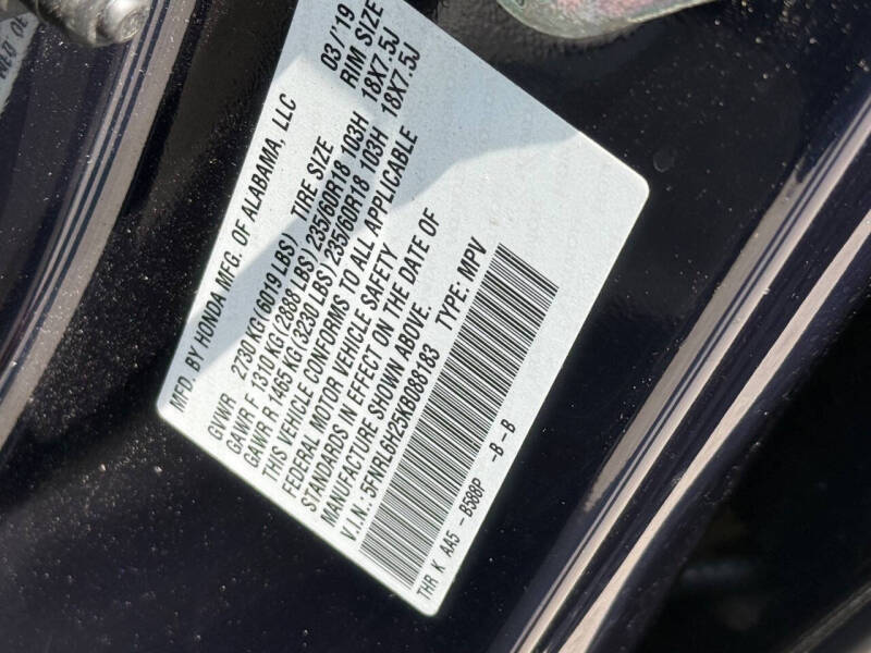 2019 Honda Odyssey LX
