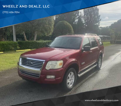 2008 Ford Explorer for sale at WHEELZ AND DEALZ, LLC in Fort Pierce FL