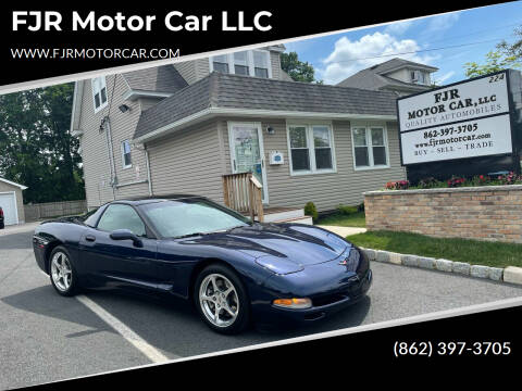 2001 Chevrolet Corvette for sale at FJR Motor Car LLC in Mine Hill NJ