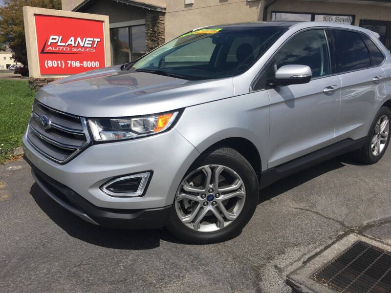 2017 Ford Edge for sale at PLANET AUTO SALES in Lindon UT