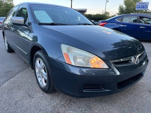 2006 Honda Accord for sale at Atlantic Auto Sales in Garner NC