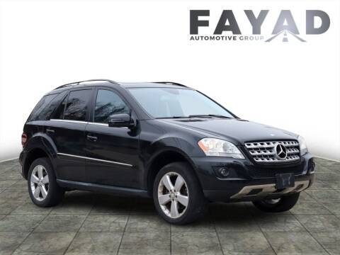 2011 Mercedes-Benz M-Class for sale at FAYAD AUTOMOTIVE GROUP in Pittsburgh PA