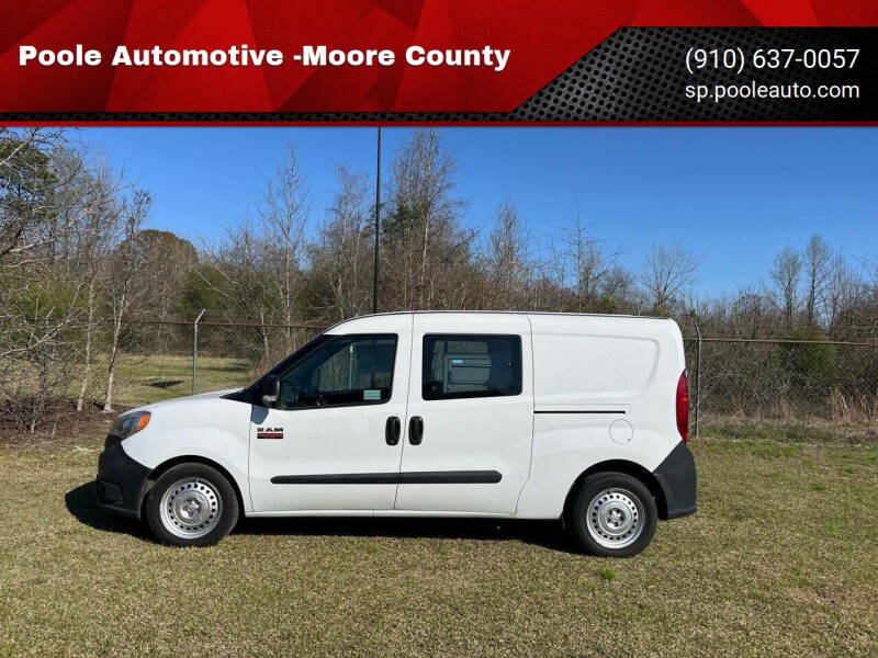 2017 RAM ProMaster City for sale at Poole Automotive -Moore County in Aberdeen NC