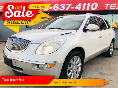 2012 Buick Enclave for sale at Texas Luxury Auto in Cedar Hill TX