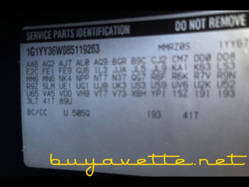 2008 Chevrolet Corvette