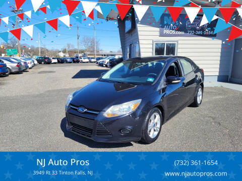 2013 Ford Focus for sale at NJ Auto Pros in Tinton Falls NJ