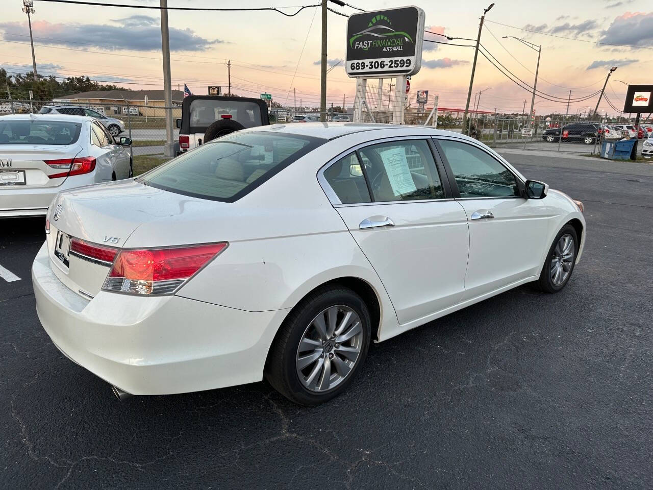 2012 Honda Accord for sale at Fast Financial Auto Mall in Lakeland, FL