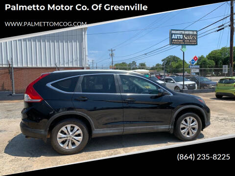 2013 Honda CR-V for sale at Palmetto Motor Co. of Greenville in Greenville SC