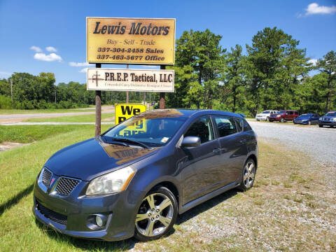 2010 Pontiac Vibe for sale at Lewis Motors LLC in Deridder LA