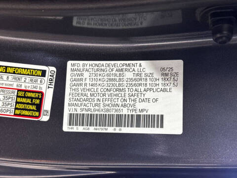 2025 Honda Odyssey EX-L