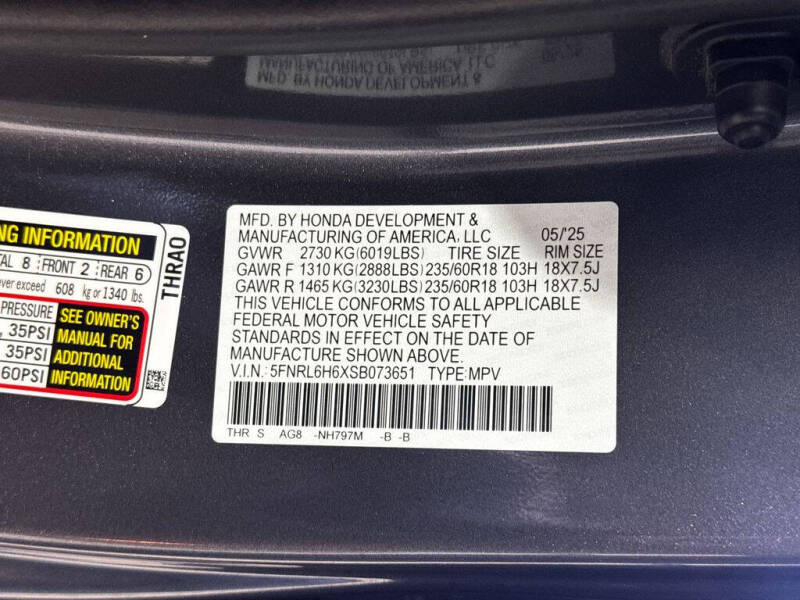 2025 Honda Odyssey EX-L