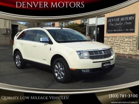 2007 Lincoln MKX for sale at DENVER MOTORS in Englewood CO