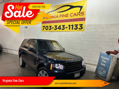 2012 Land Rover Range Rover for sale at Virginia Fine Cars in Chantilly VA