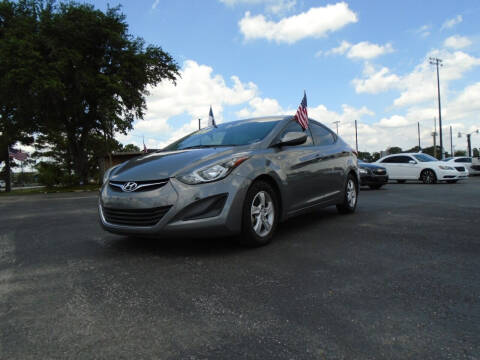 2014 Hyundai Elantra for sale at American Auto Exchange in Houston TX