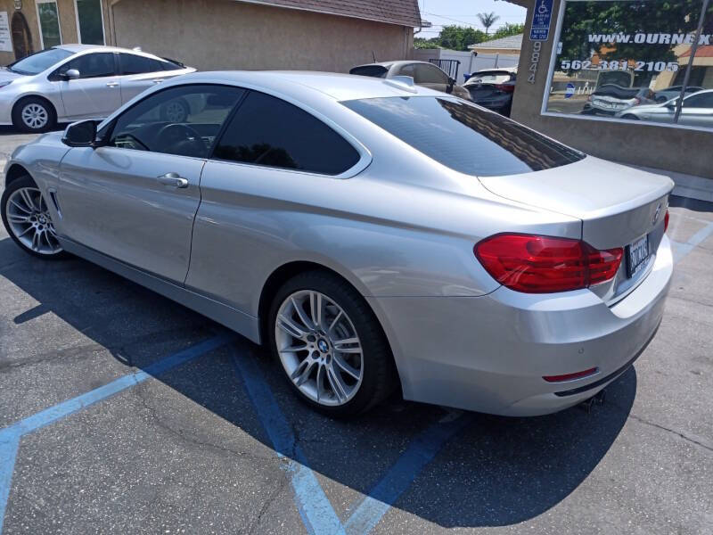 2016 BMW 4 Series for sale at Ournextcar Inc in Downey, CA