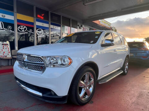 2013 Dodge Durango for sale at ALL CREDIT AUTO SALES in San Jose CA