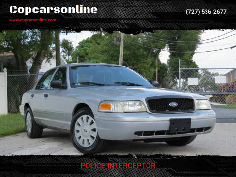 2011 Ford Crown Victoria for sale at Copcarsonline in Largo FL