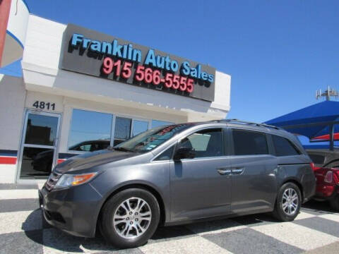 2012 Honda Odyssey for sale at Franklin Auto Sales in El Paso TX