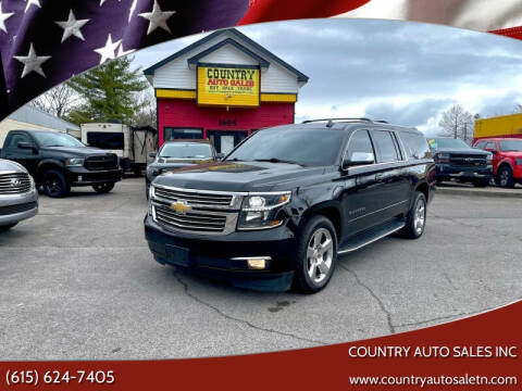 2017 Chevrolet Suburban for sale at Country Auto Sales Inc in Murfreesboro TN