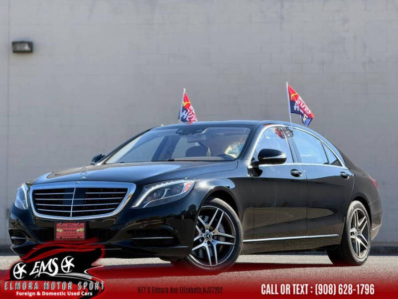 2015 Mercedes-Benz S-Class for sale at Elmora Motor Sport in Elizabeth NJ