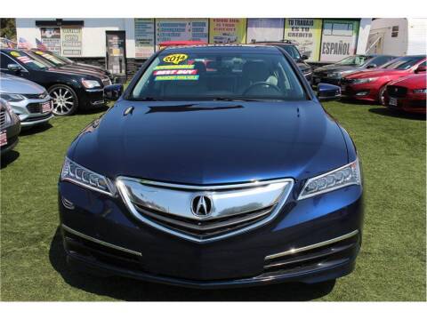 2017 Acura TLX for sale at MERCED AUTO WORLD in Merced CA