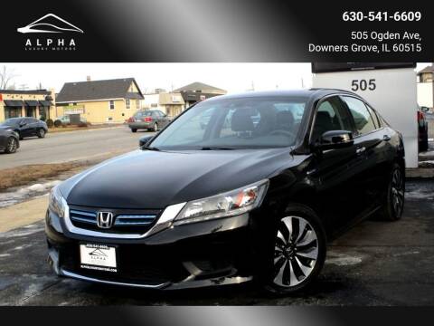 2015 Honda Accord Hybrid for sale at Alpha Luxury Motors in Downers Grove IL