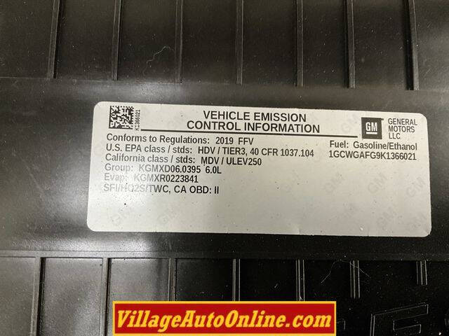 2019 Chevrolet Express 2500