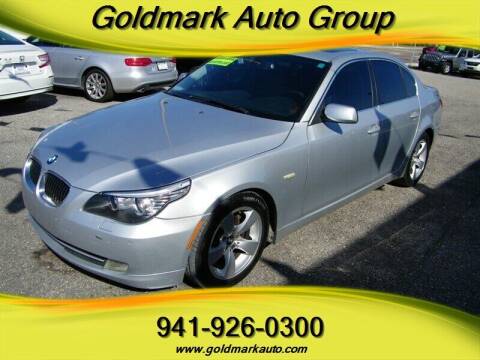 2008 BMW 5 Series for sale at Goldmark Auto Group in Sarasota FL