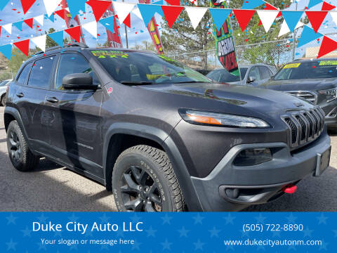2018 Jeep Cherokee for sale at Duke City Auto LLC in Gallup NM