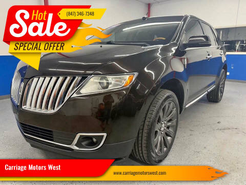 2013 Lincoln MKX for sale at Carriage Motors West in Fox Lake IL