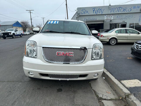 2012 GMC Yukon for sale at SIX FIFTY MOTORS in Stockton CA