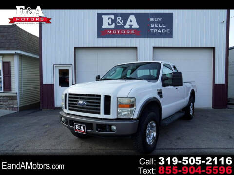 2008 Ford F-250 Super Duty for sale at E&A Motors in Waterloo IA