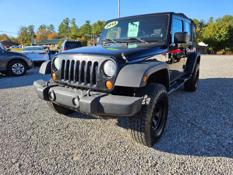 2013 Jeep Wrangler Unlimited for sale at Daves Supreme Auto Sales LLC in Gallipolis OH