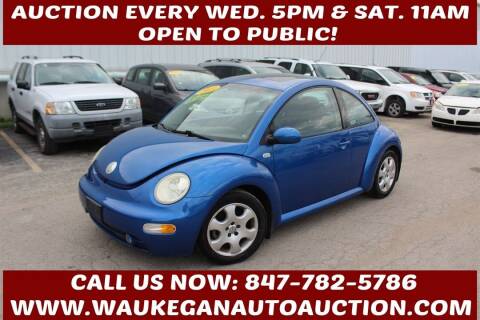 2003 Volkswagen New Beetle for sale at Waukegan Auto Auction in Waukegan IL