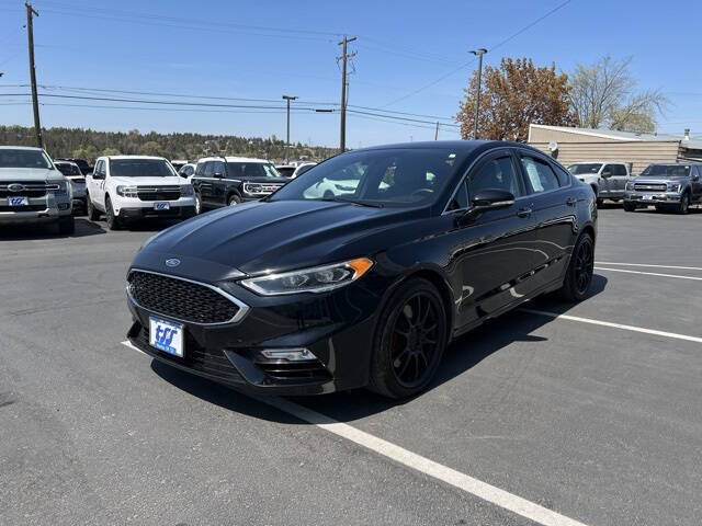 Used 2018 Ford Fusion V6 Sport with VIN 3FA6P0VP0JR205465 for sale in Madras, OR