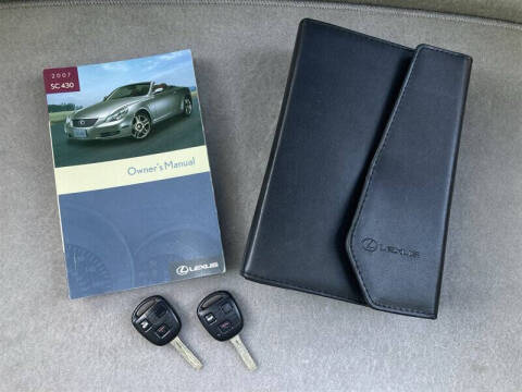 2007 Lexus SC 430