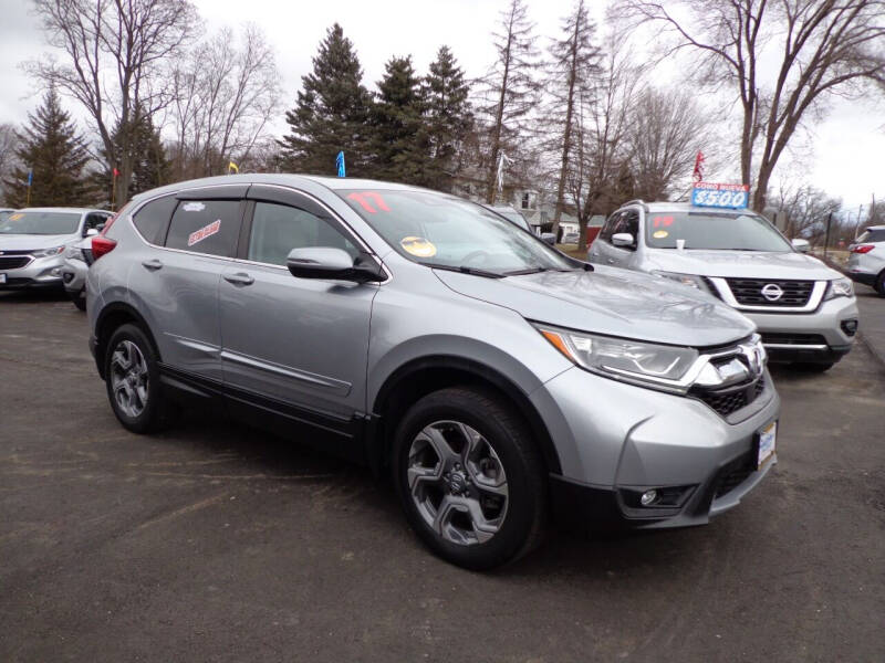 2017 Honda CR-V for sale at North American Credit Inc. in Waukegan IL
