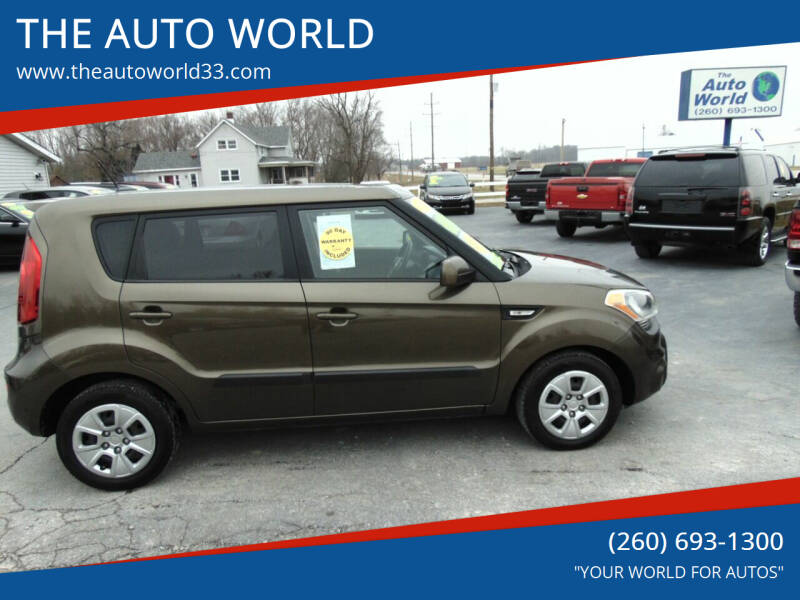 2013 Kia Soul for sale at THE AUTO WORLD in Churubusco IN