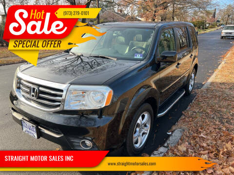 2013 Honda Pilot for sale at STRAIGHT MOTOR SALES INC in Paterson NJ