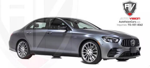 2021 Mercedes-Benz E-Class for sale at Auto Vision in Houston TX