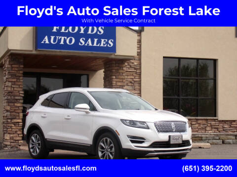 2019 Lincoln MKC for sale at Floyd's Auto Sales Forest Lake in Forest Lake MN