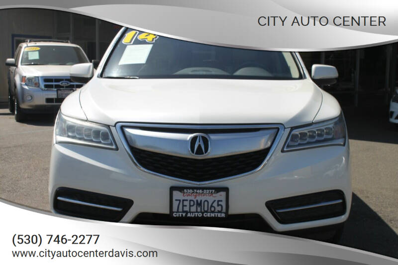 2014 Acura MDX for sale at City Auto Center in Davis CA