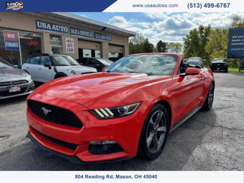 2015 Ford Mustang for sale at USA Auto Sales & Services, LLC in Mason OH